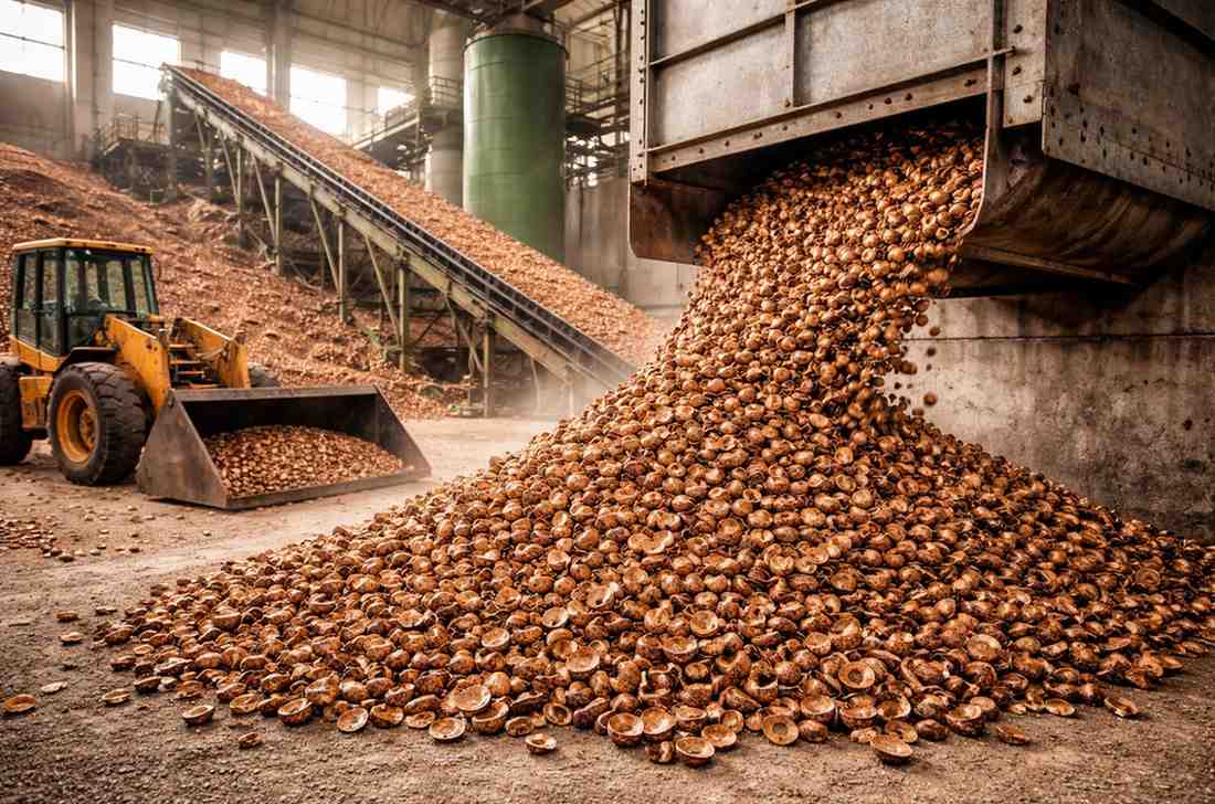 Palm Kernel Shells Industries