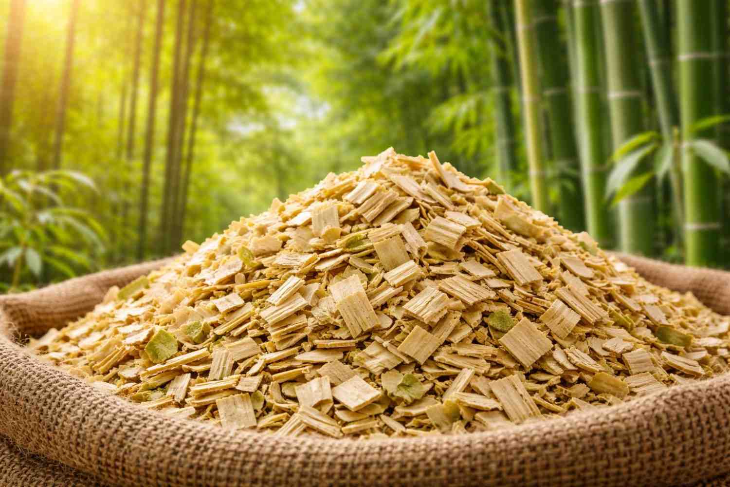 bamboo chips
