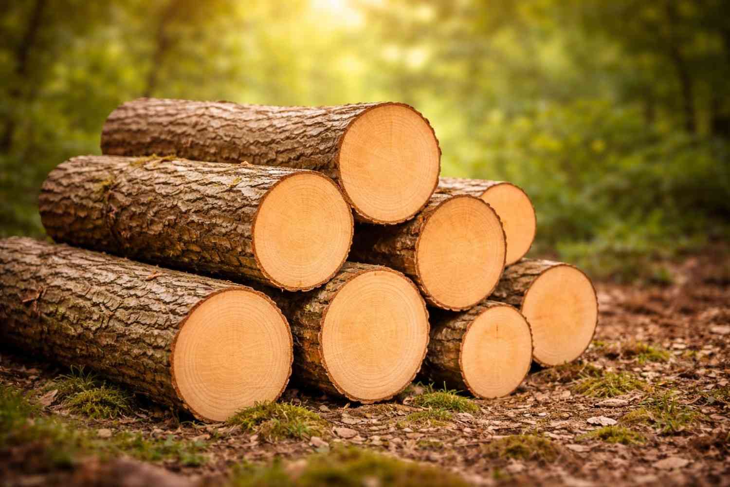 Wood logs
