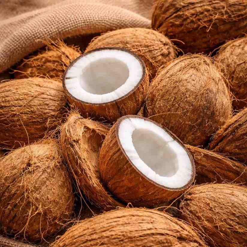 coconut husks
