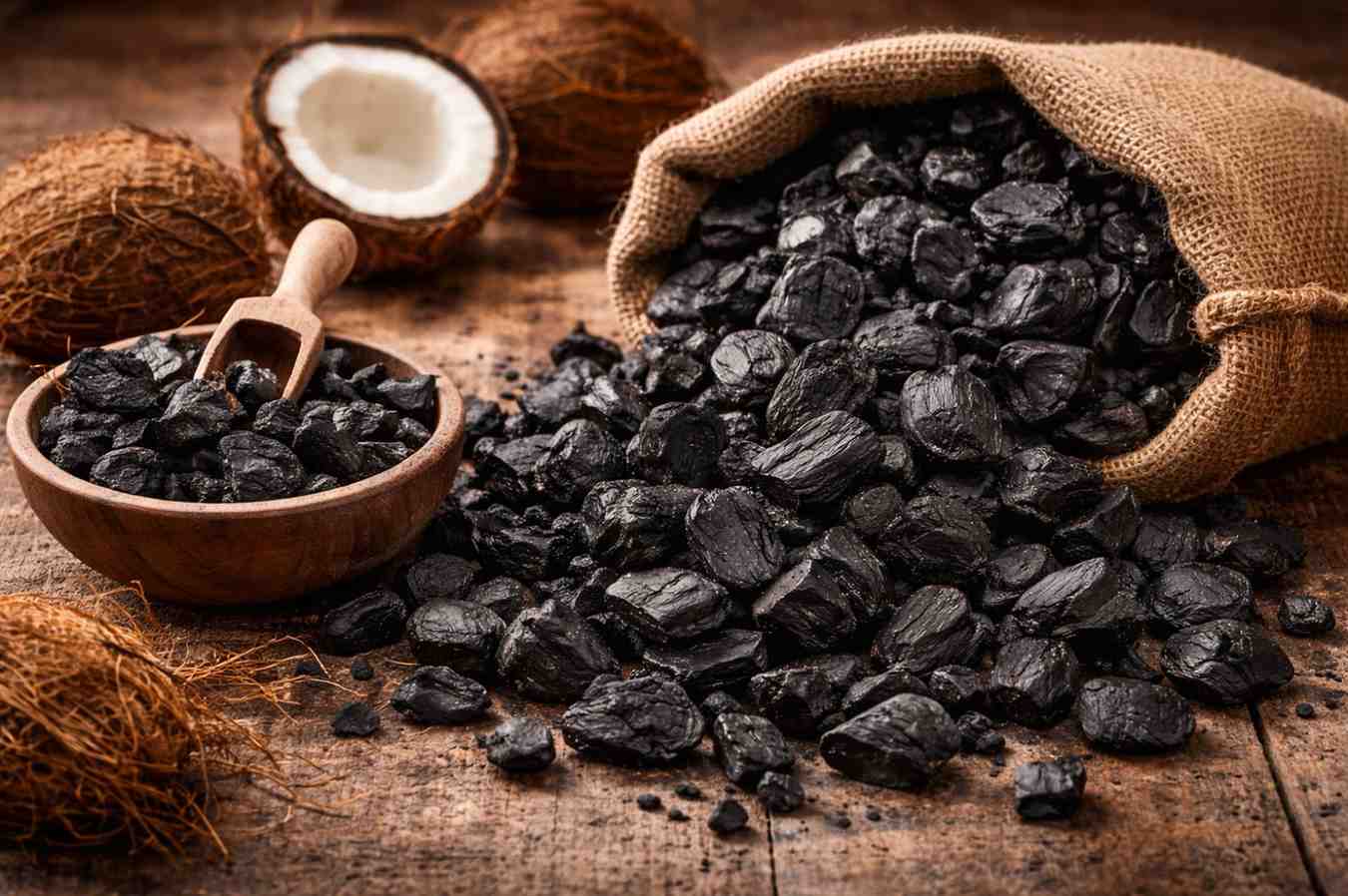 Coconut Shells Charcoal