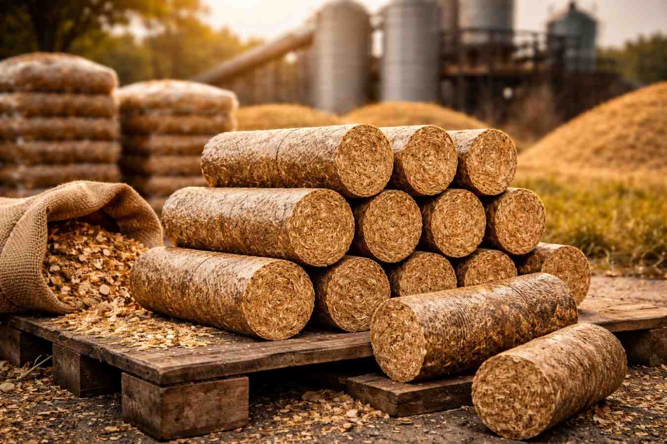 biomass briquettes